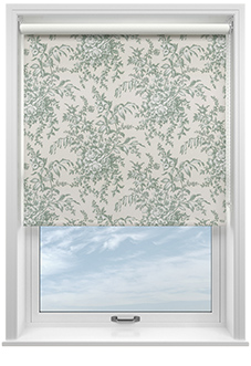 Laura Ashley Picardie, Sage - Roller Blind